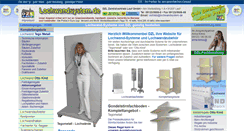 Desktop Screenshot of lamellenwand.de